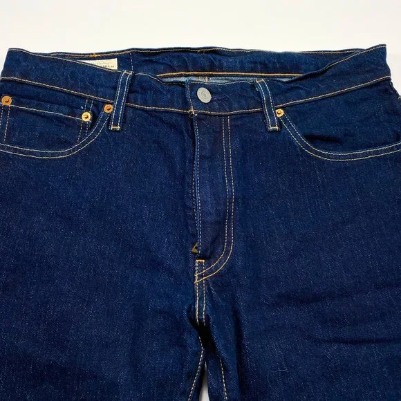 Levi's 511 BIG E 32x34 Men's Blue Jeans - Picture 4 of 8